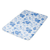  bijtend landblauw flesje badmat (Gekanteld)