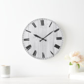 bijtend wit hout grote klok (Huis)