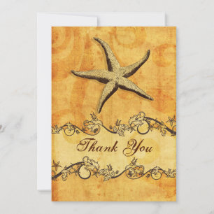 bijtend ,  , zeester strand dank je kaart