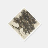  bijtende bomen en gevechtsuitzendingen servetten (Hoek)