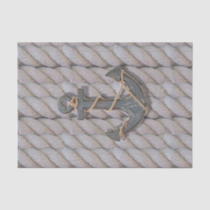 bijtende kuststrook nautisch houtsanker tissuepapier