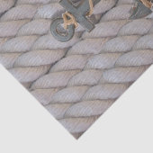 bijtende kuststrook nautisch houtsanker tissuepapier (Detail)