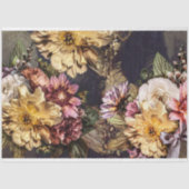  bijtende textuur botanische ontvlechting tissuepapier (Voorkant)