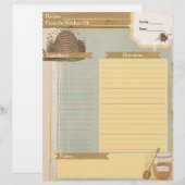 Bijvoegen Kaart honingbijen (Voorkant / Achterkant)