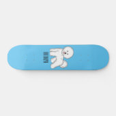 Bijvoorbeeld cartoon bichon frise skateboard (Horizontaal)
