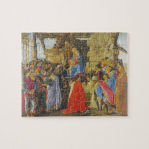 Bijwerking van de Magi door Sandro Botticelli 1475 Legpuzzel