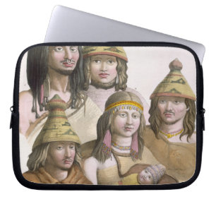 Bijzonderheden over de adressen in Noord-West-Amer Laptop Sleeve