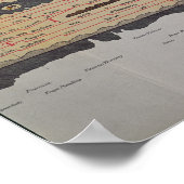 Bijzonderheden van de Peutinger-tabel Poster (Hoek)