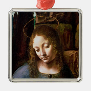 Bijzonderheden van het hoofd van de Maagd Metalen Ornament