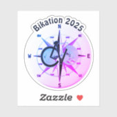 Bikation 2025 Custom-Cut Vinyl Sticker (Vel)