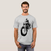 bike&army t-shirt (Voorkant volledig)