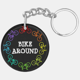 Bike Around Sleutelhanger