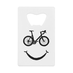 Bike Art Riding Bicycle Clipart Biking Clip Art Kredietkaart Flessenopener