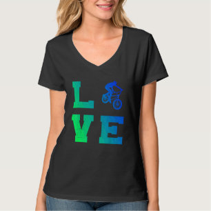 Bike Bmx Bicycle Mannen Vrouwen Bmx Fietsen T-shirt
