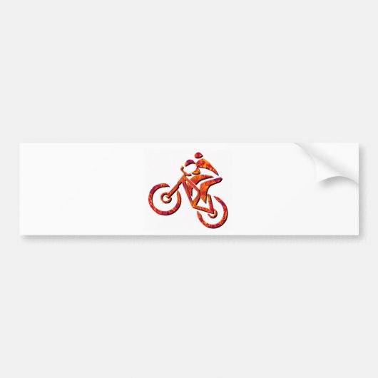 Bike Brother Man Bumpersticker (Voorkant)