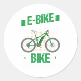 Bike but Way Koelerer   voor Bikers Ronde Sticker