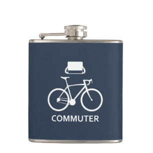 Bike Commuter Flask Heupfles