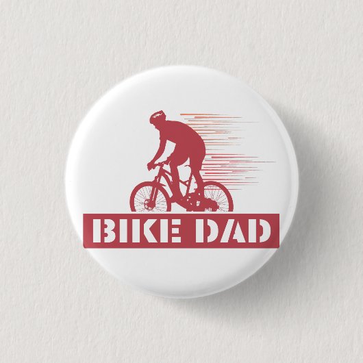 Bike Dad Ronde Button 3,2 Cm (Voorkant)