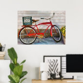 Bike - Delivery Bike Poster (Thuiskantoor)