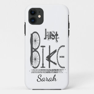 Bike, fiets, cyclus, sport gewoon bike Quote iPhone 11 Hoesje