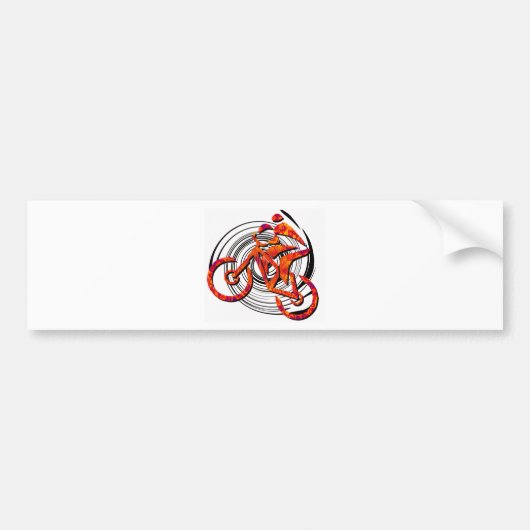 Bike Greatness NU Bumpersticker (Voorkant)