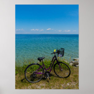 Bike in Mackinac Poster