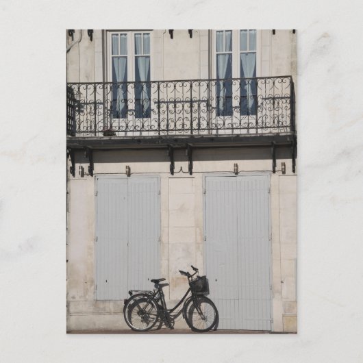 Bike in rust - La Rochelle Briefkaart (Voorkant)