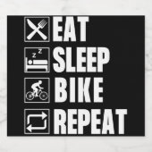 BIKE LIKEURFLES ETIKET (Enkel label)