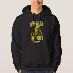 Bike Lock wanneer de going een stevige fiets krijg Hoodie