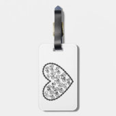 Bike Love Bagagelabel (Achterkant verticaal)