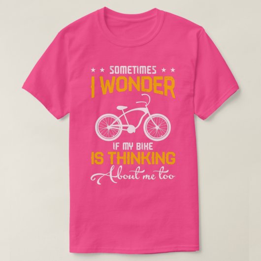 Bike lover grappige fietser t-shirt (Design voorkant)