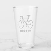 Bike, medicijn glas (Achterkant)