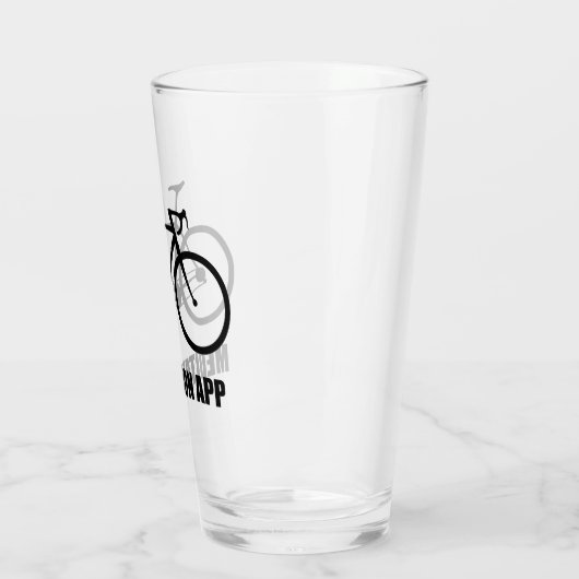 Bike Meditation App Glas (Links)