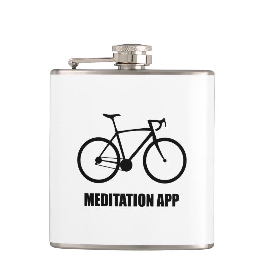 Bike Meditation App Heupfles (Voorkant)