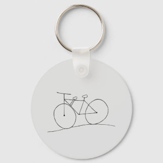 Bike met Two Seats Sleutelhanger