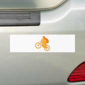 Bike Mountain Times Bumpersticker (Op auto)