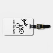 Bike My Own Stunts Bagagelabel (Voorkant horizontaal)