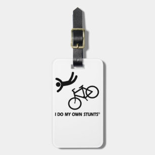Bike My Own Stunts Bagagelabel