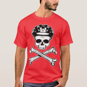 Bike of Die - Bike en Crossbones T-shirt
