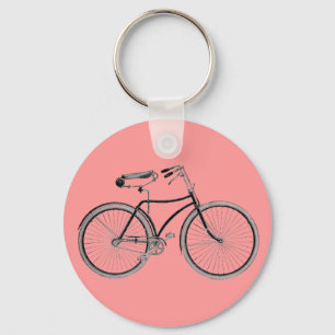 Bike Old Fashioned Bicycle Cycling Sleutelhanger