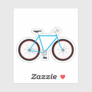 Bike-ontwerp voor fietsen sticker