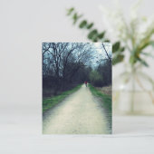 Bike Path in een Park Briefkaart (Staand voorkant)
