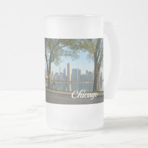 Bike Ride Down Solidarity Frosted Glass Mok