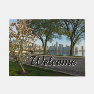 Bike Ride Down Solidarity Welcome Doormat Deurmat