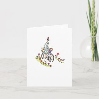 Bike Rider / Lulu Notes 4 x 5.6 carte de note