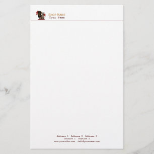 Bike Shop - Briefpapier, Letterhead Briefpapier