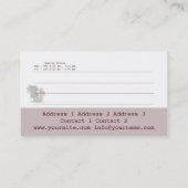 Bike Shop - Carte de visite (Dos)