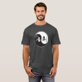 BIKE-SKI YIN-YANG T-SHIRT (Voorkant volledig)