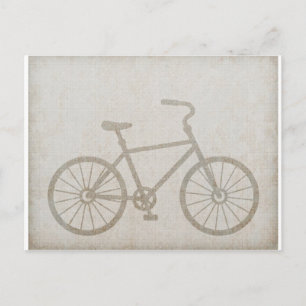 Bike Sports Peace Love Destiny Briefkaart