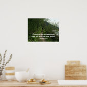 Bike Trail met Scriptversie Verse Poster (Keuken)